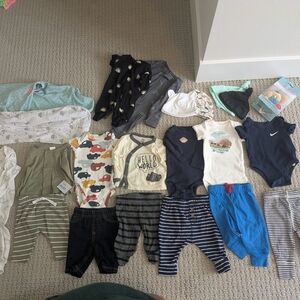 Newborn Boy Bundle 100% Cotton